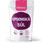 Allnature Epsomská sůl 1000 g – Sleviste.cz
