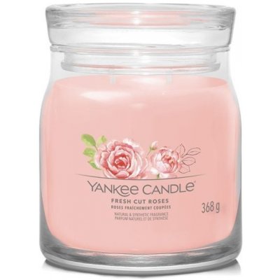 Yankee Candle Signature Fresh Cut Roses 368 g – Zboží Mobilmania