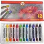 KOH-I-NOOR Křída prašná kulatá souprava TOISON D´OR 8512 12 barev – Zbozi.Blesk.cz