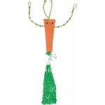 QHP Hračka pro koně se sítí na seno 30 cm oka 5x5 cm carrot – Hledejceny.cz