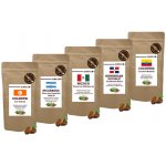 Monro Káva Degustační sada různých káv 100% výběrových Arabik 5 ks po zrnková 250 g – Hledejceny.cz