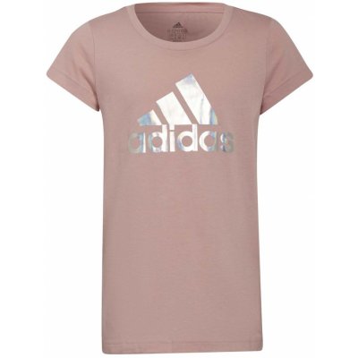 adidas G M TEE H57220 Růžová – Zboží Dáma