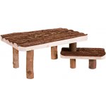 Trixie Schodiště dvoupatrové pro morče a králíka 37 x 17 x 28 cm – Zboží Dáma