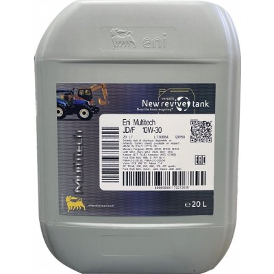 Eni-Agip Multitech JD/F 80W/10W-30 20 l | Zboží Auto