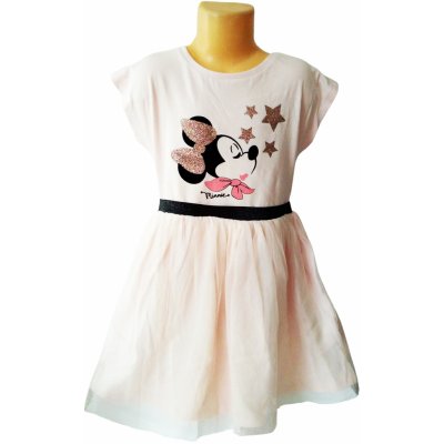 Sun City dívčí šaty Minnie s hvězdami tylové růžové – Zboží Mobilmania