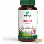 Natures Finest Nutrisslim Iron + vitamin C 30 kapslí – Hledejceny.cz