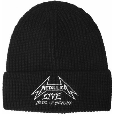 beanie čepice Metallica Live černá ROCK OFF METBEAN07B – Hledejceny.cz