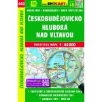 Českobudějovicko Hluboká nad Vltavou turistická mapa 1:40 000 – Sleviste.cz