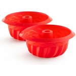 Lékué Silikonové formy na bábovky Mini Savarin 15cm 2ks – Zboží Dáma