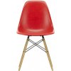 Jídelní židle Vitra Eames Fiberglass DSW red/ash