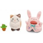 NICI MyMochi Kočička Angy v kostýmu zajíčka a kaktusem set dárkové balení 8 cm – Zbozi.Blesk.cz