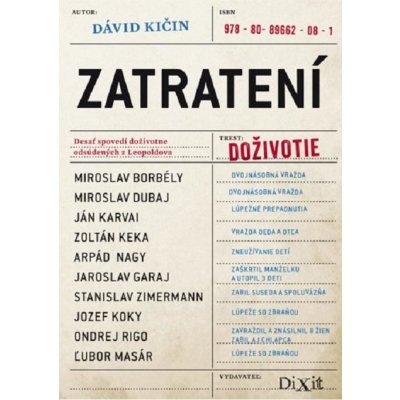 Kičin David - Zatratení