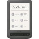 PocketBook 626 Touch Lux 3, 6E-ink s nasvietením Tmavo šedá