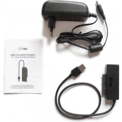 I-TEC i-tec USB 3.0 SATA adapter+ napaječ (BD podpora) USB3STADA – Zboží Mobilmania