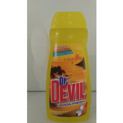 Dr. Devil WC gel Lemon + závěs 400 ml