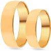 Prsteny iZlato Forever Zlaté snubní klasické prstýnky SKOB001-5