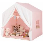 Costway Dětský hrací domeček Pink – Hledejceny.cz