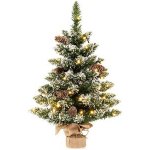 Umělý vánoční stromeček CM23992 s LED světlem, 60 cm - A COSTWAY – Hledejceny.cz