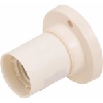 Objímka žárovky E27, bílá – Zboží Živě