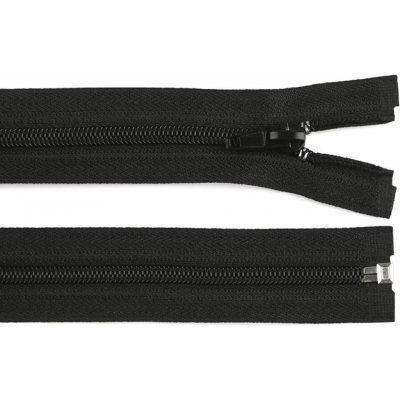 Zip stanový spiralový, dělitelný šíře 5 mm délka 200 cm, 220 cm - 2 (200 cm) černá – Hledejceny.cz