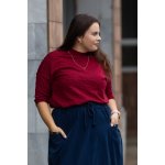 Italy fashion Elegantní svetr BUNT [ZS5390] Černá – Zboží Dáma