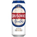 Krušovice Hořké nealko 0,5 l (plech) – Zboží Mobilmania