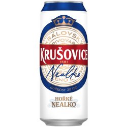 Krušovice Hořké nealko 0,5 l (plech)