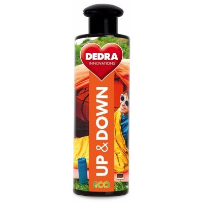 Dedra ECO UP&DOWN Speciální EKO prací prostředek pro péřové oděvy a spacáky 200 ml – Zboží Mobilmania