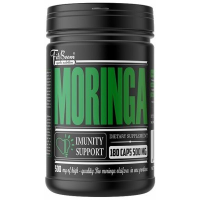 FitBoom Moringa 180 kapslí – Hledejceny.cz