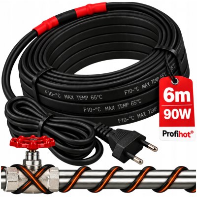 profiHOT Topný kabel s termostatem 6m – Hledejceny.cz
