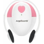 AngelSounds JPD 100S Prenatální odposlech bílá / růžová – Zboží Dáma