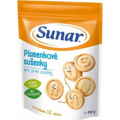 HERO Sunar písmenkové sušenky 150g – Hledejceny.cz