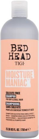 Tigi Bed Head Moisture Maniac Shampoo hydratační šampon pro suché a matné vlasy 750 ml