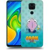 Pouzdro a kryt na mobilní telefon Xiaomi Pouzdro Picasee ULTIMATE CASE Xiaomi Redmi Note 9 - COONDA chlupatka světlá