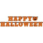 Banner Happy Halloween ORANŽOVÝ 2,1m – Zboží Dáma Banner Happy Halloween ORANŽOVÝ 2,1m – Zboží Dáma