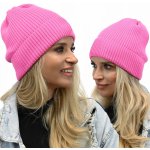 Fashionweek Módní dámská čepice beanie ZIZI-N1 Růžový neon – Hledejceny.cz