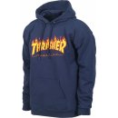 Thrasher Flame Logo Hoody navy