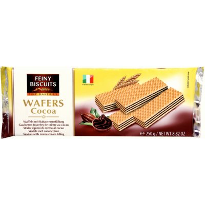 Feiny Biscuits Biscuit Vaflové oplatky s krémovou čokoládovou náplní 250 g – Zboží Dáma