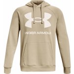 Under Armour UA Rival Fleece Big Logo HD-BRN Mikina Hnědá – Zboží Mobilmania