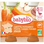 Babybio Mrkev s máslovou dýni kuřetem a rýži 2 x 200 g – Sleviste.cz