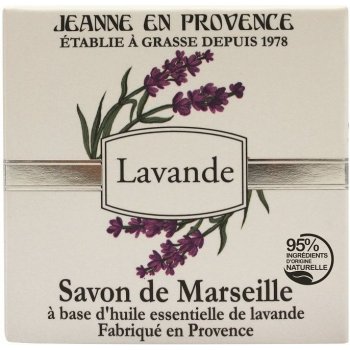 Jeanne en Provence tuhé mýdlo Levandule 100 g