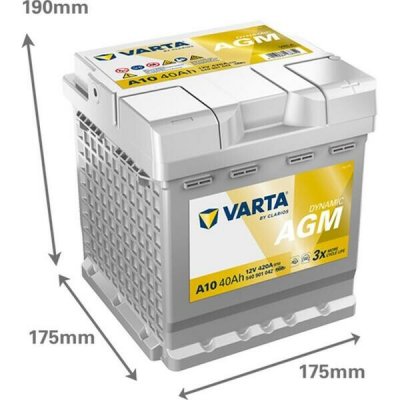 Varta Dynamic AGM 12V 40Ah 420A 540 901 042 | Zboží Auto