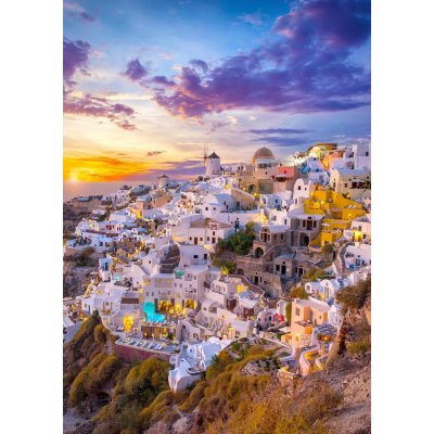 Enjoy Západ slunce nad Santorini 1000 dílků – Hledejceny.cz