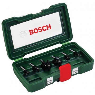 Bosch 6dílná sada fréz TC (8mm stopka) 2607019463 – Zbozi.Blesk.cz