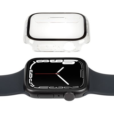 Gecko Covers Apple Watch 7 Cover Tempered Glass 41 mm čiré V10A10C0