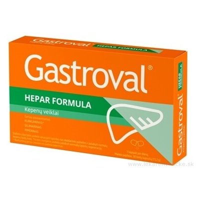 Gastroval Hepar Formula 30 kapslí – Hledejceny.cz