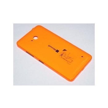 Kryt Microsoft Lumia 640 zadní oranžový