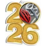 Poháry Bauer Akrylátová medaile MDA2026M16 Cyklistika – Zboží Dáma