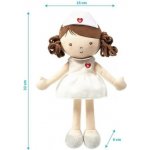 BabyOno Látková zdravotní sestra GRACE bílá – Zboží Mobilmania
