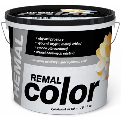 Barvy A Laky Hostivař Remal Color malířská barva 140 Popelka, 5 + 1 kg – Zboží Mobilmania
